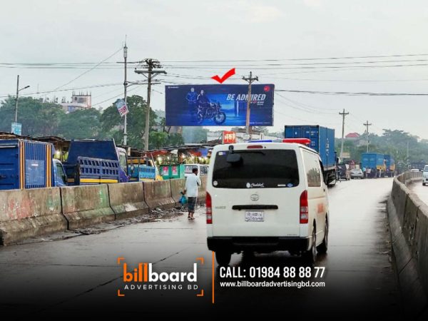 Auto Mobile Advertising Billboard in Dhaka Bangladesh, Road Side Billboard, Car Branding, Product Advertising Billboard BD