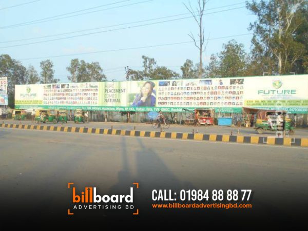 penci signboard billboard fency billbaord, road side billboard, fark billboard making branding in bangladesh Five Major Benefits of Billboard Advertising. Create billboard designs. Billbaord Ads Rental Company Manufacturer Supplier Maker Mirpur Dhaka Bangladesh Advertising Agency. lamar advertising, billboard advertising. largest billboard companies in the us, lamar billboard cost. lamar billboards, lamar company.  lamar billboards near me, lamar billboards owner. best billboard ads of all time, billboard marketing strategy. billboard advertising effectiveness statistics, what is billboard advertising called. digital billboard advertising examples, billboard advertising advantages and disadvantages. newspaper advertising agency in dhaka bangladesh. top 10 advertising agency in bangladesh. list of advertising agency in bangladesh. top advertising agency in bangladesh. billboard advertising cost in bangladesh. billboard advertising in bangladesh. bangladesh agency list. advertising industry in bangladesh. Billboard advertising is the process of using a large scale digital or print ad to market a company, brand, product, service, or campaign. Billboards are typically placed in high-traffic areas, such as along highways and in cities. This helps make sure that they're seen by the highest number of drivers and pedestrians. Billboard advertising is effective for building brand awareness. This is because it broadcasts your business to as many people as possible. Because they’re in such busy areas, billboards tend to have the highest number of views and impressions when compared to other marketing methods. Does billboard advertising work? Until 3D digital billboards started going viral, many people were thinking that billboard advertising was a dated strategy. But while billboards are sometimes criticized for being disruptive, they're also quite effective. While billboard rental costs can be higher than digital advertising, there are many benefits to this type of marketing. In fact, the scale of the audience alone can create a big boost in brand awareness. How big a boost? Let's go over some statistics. Billboard Advertising Statistics Almost 82% of viewers can recall a digital out-of-home ad they saw over a month ago. 2022 Statista data shows that 32% of respondents like billboards, and 9% like them a lot. In comparison, a different Statista survey shows that online ads annoy 41% of respondents. And research from OOH Today says that out-of-home ads show much higher recall for consumers than: Live and streaming television Podcasts and radio Print ads Online ads Billboard advertising reception graphic These incredible numbers may be why top brands are increasing their OOH advertising spending. The Out of Home Advertising Association of America data says that 79% of the top 100 advertisers increased their spending in 2021. Of those, 32% doubled their spending. 27% of the top out-of-home advertisers are technology or D2C brands. Another important area of billboard statistics is the increase in digital billboard advertising. Per 2021 Statista data, there are 350,000 billboards in the United States. Of those, 9,600 are digital billboards. And consumers who see digital billboard advertising often take action. According to 2020 Statista research, 35% of respondents visit a website or search online after seeing a digital billboard. And 20% recommend that product or brand. Plus a 2023 Azoth Analytics report says that the global digital billboards market was worth over $18.5 billion in 2021. The report expects this figure to grow by 7% in the next five years, an increase of more than $1.2 billion. Billboard Advertising Cost The cost of billboard advertising depends on many factors. These include: Billboard location Total traffic in the area Estimated numbers of how many people will see your advertisement Billboard advertising costs are typically charged monthly. They can range anywhere from $250 on a rural highway to upwards of $50,000 in Times Square. The average cost runs around $850 for four weeks. Digital billboard costs start at a slightly higher price point. While some can charge as little as $10 per day, the average cost of a four-week campaign is $2,100. As mentioned above, billboard advertising is out-of-home (OOH) advertising. This is any advertising that reaches consumers when they’re outside their homes. Each OOH advertising opportunity gets an OOH rating. This rating ultimately determines its value and cost to advertisers. Geopath is a nonprofit organization that gives OOH ratings. To do this, it uses technology and media research to estimate the weekly impressions of every billboard in the country. Then, OOH advertising companies, like the companies that own the billboard spaces, pay Geopath for this data. Then they share this data with potential advertisers. According to Geopath, there are up to 10 determining factors that make up an OOH rating and, therefore, the cost of each billboard advertising opportunity. Here are the three main factors: Circulation This is the total number of people who pass by the billboard each week. Local transportation authorities collect and share this information. Demographics This refers to the age, gender, income level, and other characteristics of the traffic that passes the billboard. Geopath collects this information from travel surveys and local transportation authorities. Impressions This is the number of people who see the billboard. This information is calculated based on many factors including: The billboard’s circulation Billboard size How close it is to the road Billboard visibility Traffic speed beside the billboard But the cost of billboard advertising doesn’t stop with "renting" ad space. You must also consider the cost of designing the billboard as well as printing and construction. Depending on what kind of billboard you want to create, this could cost anywhere from $2,000 to $100,000. This cost won’t apply to every billboard, but is something to consider if you want to get creative with your billboard. If you outsource your billboard design, these fees start at $150 but will go up depending on the agency or designer you choose. The complexity of your desired design matters too. For example, if you plan to create a 30-second 3D animation for your digital billboard advertising, these costs could start as high as $1,000 per hour. Billboard Advertising ROI While digital billboard advertising is clearly a popular choice, it's also expensive. But 2022 data shows that digital billboards deliver a 38% ROI. Traditional billboards also have good ROI, with a 40% return on investment. Note: If you plan to run a digital billboard campaign to direct traffic to your website, this ROI calculator can help you figure out what to spend. Billboard advertising ROI may be lower than other forms of content marketing. That said, one of the most powerful reasons to advertise with a billboard is brand recognition. If that's your focus you may want to measure ROAS (return on ad spend) instead. Whether you're looking for a 3:1 or 5:1 return on your investment in billboard advertising, you'll need to do your research before committing. Then, make a plan to create and measure your billboard campaign for effectiveness. For example, adding a CTA with a unique URL to your billboard ad can help you track conversions. The billboard design tips below can also help you create a billboard with strong ROI. Billboard Design Tips and Examples If you’re going to invest in billboard advertising for millions to see, you want it to do its job. Here are a handful of billboard design tips and examples that’ll make sure your billboard is effective and eye-catching. Tell a (short) story. Successful billboards take viewers on a journey. Most billboard designs tell this story with imagery and maybe some text. In fact, most drivers stop reading after a few words. Use your billboard to show the essence of an idea or campaign rather than describing it with text. Apple’s iPhone challenges gather stunning images from iPhone users that highlight the photography features of the product. At the same time, they also add inspiration to public billboards. Billboard advertising examples: Apple iPhone Image Source A story doesn’t have to be complex to be exciting. This 3D digital billboard example from BMW tells the story of their latest model heading out for a quick drive. Make it bold and simple. Drivers or passersby only have a few seconds to get a glimpse at your billboard advertisement. To reach the highest number of viewers (and potential customers), keep your billboard design simple. After all, some people may be blowing by your billboard at 70 mph. Use big, bold fonts against contrasting background colors and avoid narrow, script fonts. Also, choose colors that stand out to viewers. If your billboard is in a rural area, avoid greens, blues, and browns. The fun example below plays with the traditional billboard format to quickly draw attention and engagement. Billboard advertising examples: Specsavers Image Source This billboard example is just text and color, but it makes a bold and clear statement. If your message is the most important part of your billboard, use design decisions like font, layout, and color to draw attention to it. Billboard advertising examples: Disability representation in film and television Image Source Consider its location. You may not have grown up in the neighborhood where you live, but you've probably lived there long enough to foster a certain sense of pride. So, when you wander by billboards that are authentic, you pay attention. Well-designed billboards reflect their location. They take advantage of sports teams, nicknames, nuances, or inside jokes related to the area. This can make the billboard (and brand) much more impressionable to those who see it. The popularity of the Shinjuku digital billboard in Tokyo, Japan makes it a hub for creative inventions like this example from Nike. Mobile billboard advertising like the example below can be where your audience is at the times they need what you’re offering. Billboard advertising examples: Location-specific billboard for coffee drinkers Image Source Some billboard advertising is temporary, but the local billboard below is now one of the icons of the city of Portland, OR. This article talks about the history of the Portland stag billboard and its origins as a sportswear brand advertisement. Billboard advertising examples: Portland stag billboard Make it interactive. Depending on your billboard's location, you may be able to design it so it interacts with its surrounding environment. This strategy makes your ad stick out among the noise. It grabs the attention of passersby. The billboard from Intel and Genvid below is also an interactive game that viewers can play with their mobile devices. Billboard advertising examples: Interactive billboard from Intel and Genvid Image Source Make it memorable. OOH advertising to stand out from the hustle and bustle of a regular commute (or the monotony of a long road trip). Your billboard shouldn’t be any different. We’ve all been there: you’re sitting in bumper-to-bumper traffic and your mind starts to wander. Your eye catches a flashy billboard on the side of the road. Maybe it makes you laugh, or maybe it piques your interest in an upcoming event or product. A smart advertising company chooses billboard locations for optimal viewing: not only will the right location have a lot of traffic, it will also connect your brand with the demographics most likely to take interest in your product or campaign. Billboard advertising isn’t new, in fact, outdoor advertising remains one of the most established marketing strategies. What Is Billboard Advertising? If you’ve ever left your home you’ve probably come into contact with a billboard. Billboards are large-scale form of advertising that market a specific brand or marketing campaign, and are usually placed in high-traffic areas. Billboard placement and design run the gamut: they might be in a city center or along a rural highway; some digital billboards are interactive, and some are 3-D. Categorized as out-of-home advertising (OOH), billboards are among the most common forms of outdoor advertising. By strategically using OOH, an advertising company can increase brand awareness by targeting commuters and foot traffic. Printed Billboard Types Bulletin Billboards Mural Advertising Billboard Posters Wallscape Advertising How Much Does Billboard Advertising Cost? Billboards are a relatively inexpensive form of advertising. While the cost of your billboard campaign will depend on several key factors, including location, length of time, and design, billboards have a high return-on-investment due to the sheer volume of viewers. Although OOH advertising is one of the most cost-effective forms of marketing, renting billboard space can quickly run into the six-figures if you choose a prime location. If you’re determined to rent billboard space in a high-volume area, you may be able to cut costs by keeping your design simple or creating the design in-house. Billboard Design Make Your Design Interactive Once you’ve narrowed down your ideal location, you’ll want to make sure your billboard design appeals to your target audience and the greatest number of people. By making your design interactive you’ll be more likely to capture the attention of your viewers. Consider the location and placement of the billboard, and see if there is a way your design can respond to its surroundings. If it's alongside a Los Angeles freeway, perhaps the content reflects on the ubiquity of traffic in LA. If it’s located in a neighborhood with lots of Victorian architecture, the content might include a historical reference. Be creative! Tell A Story with Your Design People respond best to information that comes in the form of a story. When you design your OOH ad, think of the story that you want to tell. Use images and minimal text to convey an idea. As with the best writing, an effective billboard will show rather than tell. Don’t burden your viewers with too many words; rely on images to tell a story about your brand or product. And don’t be too obscure: your target audience should be able to quickly understand any references. Make Your Design Memorable Remember that your viewers will only rest their eyes on your billboard for a couple of seconds at the most. The design has to be clean, to the point, and eye-catching. If you try to cram too many visuals into your design people won’t bother trying to unpack it all. Use big, bold fonts and simple images with contrasting colors. How To Get Your Billboard Designed When designing your billboard you have the option to create your design in-house or partner with a design company. In general, creating your design in-house will be more affordable, but your design capabilities will be more limited. A professional design company will have more insight into the latest trends and techniques, but their design costs can run upwards of $1k. Consider your priorities and internal bandwidth when making the decision. Billboard Locations One of the benefits of outdoor advertising is that thousands of commuters will see your content. Choosing the right location for your design is a critical component of your OOH marketing campaign, so look closely at your target demographics and consider where they’re most likely to see your content. Remember that an audience in San Francisco may not relate to the same content as an audience in more rural areas, for example. How To Choose Your Billboard Location Depending on your unique marketing campaign, you may not want to choose the most high-traffic areas. Your product may target a specific demographic that doesn’t necessarily frequent commercial city centers, for example. Billboard locations vary widely from state to state, so conduct thorough market research before landing on a location. And keep in mind that some states have laws governing billboard location and design. Vermont, for example, doesn’t permit billboards anywhere in the state. Billboard Advertising Statistics If you want to get started with your billboard advertising campaign, begin your research ASAP. Here are some handy statistics to get you started: There are likely over 2 million billboards in the United States today. About 80% of consumers said they noticed a billboard ad in 2019. Over 50% of people said they’ve been highly engaged by a billboard in the last month. At least 71% of people consciously look at billboards when driving. Pros and Cons of Billboard Advertising PRO - Billboards provide a wide reach. While some forms of targeted advertising can become overly niche, billboards cast a wide net and capture the attention of everyone passing by. No potential customers are left out when you employ a billboard advertising campaign. CON - Some billboards, especially digital billboards and those with 3-D elements, can be costly to design. PRO - Billboard ads are almost always placed to receive maximum exposure. That means there are few visual impediments, like buildings or trees, to block your design. CON - Not all billboard locations are created equal. The best designed billboard campaign can easily languish in a sub-optimal location if you don’t conduct proper research. What are the Advantages of Billboard Advertising? Billboards provide a wide reach. While some forms of targeted advertising can become overly niche, billboards cast a wide net and capture the attention of everyone passing by. No potential customers are left out when you employ a billboard advertising campaign. Other compelling reasons why billboards are great advertising strategy are: 1) Billboards are big and eye-catching 2) Billboards occupy a significant amount of space 3) Billboards can be catchy 4) Good billboards help reach the target audience 5) Today's technology makes it easy to target demographics 6) You can develop a demographic breakdown 7) You can place billboards where your target audience sees them 8) Billboards are a powerful tool to market your business 9) Billboards are a great way to advertise 10) Billboards are an effective marketing strategy 11) Billboards are a cost-effective advertising strategy 12) Billboards are a cheap way to advertise 13) Billboards are a quick way to advertise 14) Billboards are a creative way to advertise 15) Billboards can be used as a form....Impulse buying is very common among people who watch television shows or movies. People often buy things without thinking about it. A billboard can be used as a tool to encourage people to make immediate purchases. When you're on a roadtrip with your friends, and you see a billboard with tempting pizza, it will make your stomach growl and you'll want to stop and eat, even though you didn't plan to do so.Billboards are extremely effective advertising tools. They ensure brand exposure and brand recall. People who see billboards every day will recognize your logo or slogan. Your business name is remembered even after years. Billboards are effective because they reach people of all ages. They also provide a high return on investment. Radio ads and newspaper ads take more money but yield less returns. What Are the Disadvantages of Billboard Advertising? Billboards can be expensive. There are many factors to consider when choosing a billboard company. You need to know how much money you want to spend and what kind of return you expect. Your budget should include the cost of materials, labor, and other fees. You also need to pay attention to weather conditions, because billboards are usually made out of wood or metal. In addition, if the billboard is damaged by wind, rain, or snow, you could be liable for any damage caused by the billboard. A billboard is a medium used by companies to advertise their products. Like other advertising media, such as television, radio, newspapers, etc., it provides a limited amount of information about the product. However, unlike these other media, it allows for a brief, if not fleeting exposure period. This means that viewers cannot easily remember the company name, address, phone number, etc. A billboard ad is a stationary mode of advertising. It doesn't depend on people visiting the place. It focuses on mass marketing, and it can't be personalized. Most importantly, it can't deliver personalized messages that are more effective than those delivered by social media or mobile apps. Who Should Use Billboard Advertising Billboards are especially effective for brands and products that appeal to a wide swath of consumers. Since they receive wide exposure, billboards are less likely to appeal to companies who target a very specific subset of the population. Billboard ads are here to stay, so don’t neglect this critical advertising opportunity. Jump to Section What Is Billboard Advertising? Types of Billboards How Much Does Billboard Advertising Cost? Billboard Design Billboard Locations Billboard Advertising Statistics Pros and Cons of Billboard Advertising What are the Advantages of Billboard Advertising? What are the Disadvantages of Billboard Advertising? Who Should Use Billboard Advertising? Explore Other OOH Media Formats Direct Mail Marketing Digital Out of Home Media Place-Based Advertising Street Furniture Advertising Transit Advertising Windowscape Advertising"
