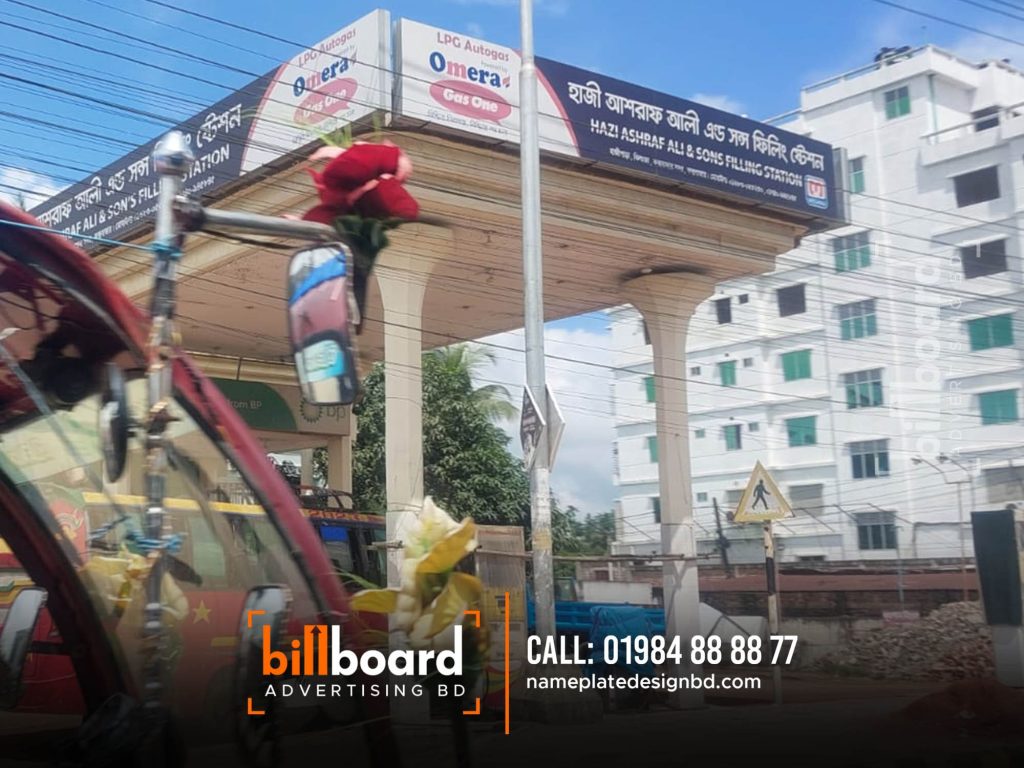 CNG LPG Filling Station Billboards Manufacturer BD