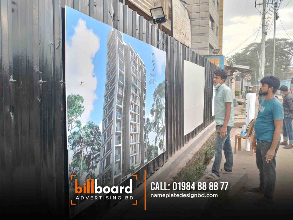 Project Billboard for Construction and Real Estate Billboard