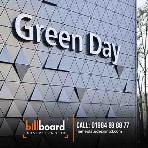 Stainless Steel Letter Billboard for Outdoor Advertising