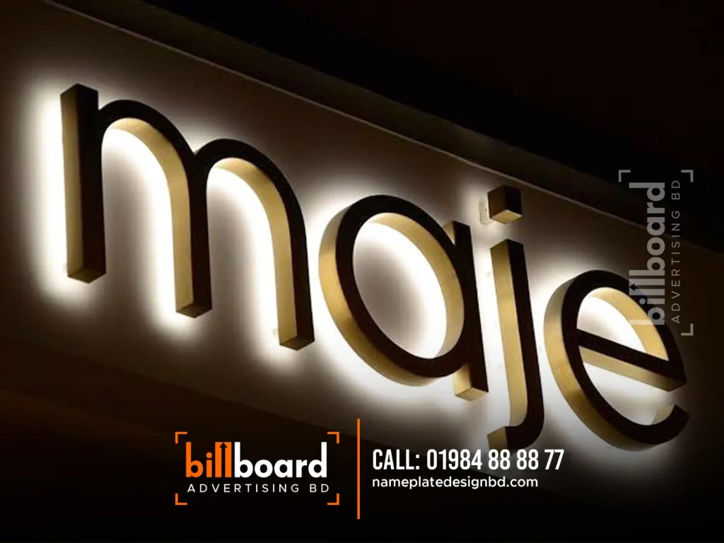 Backlit LED Billboard